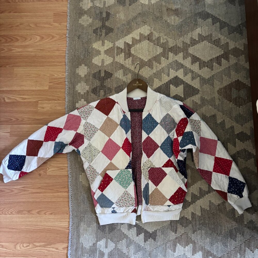 Quilted Patchwork Jacket - image 4